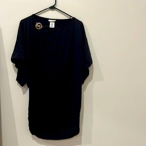 Michael Kors black swim cover up size XS